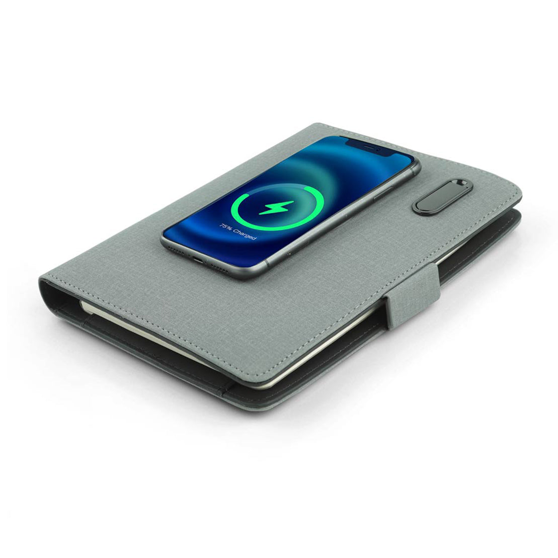Santhome 10W Mag Safe A5 Organizer Grey