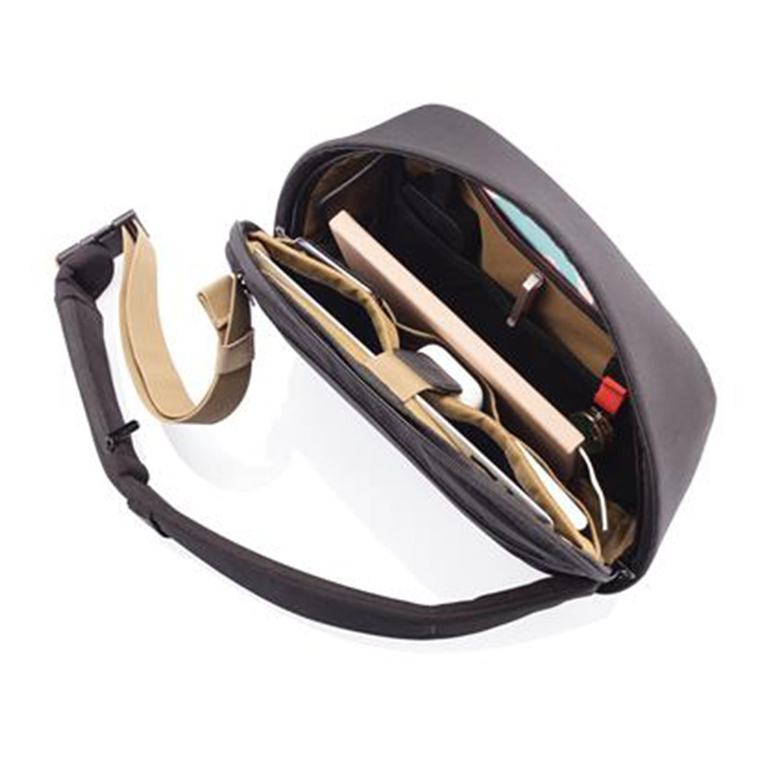 XDESIGN Bobby Sling Bag In rPET Material Black