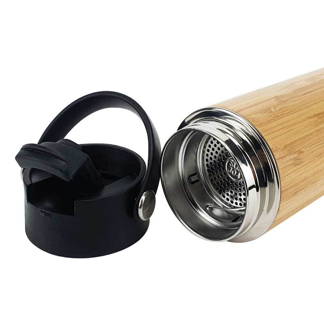 Bamboo Flask with Tea Infuser