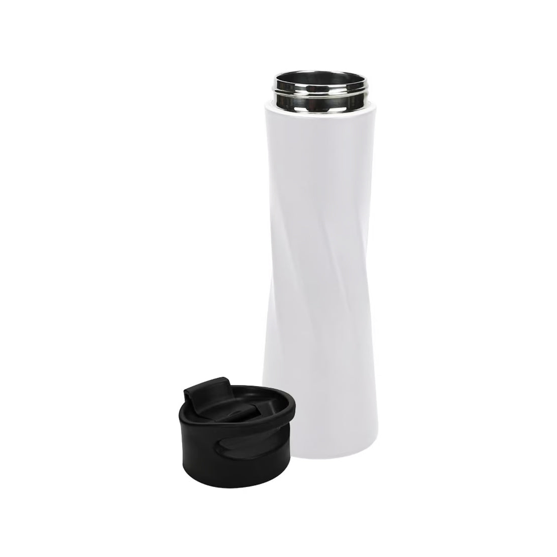 Double Wall  Bottles Slim Waist Design Flip top Lid 500ml
