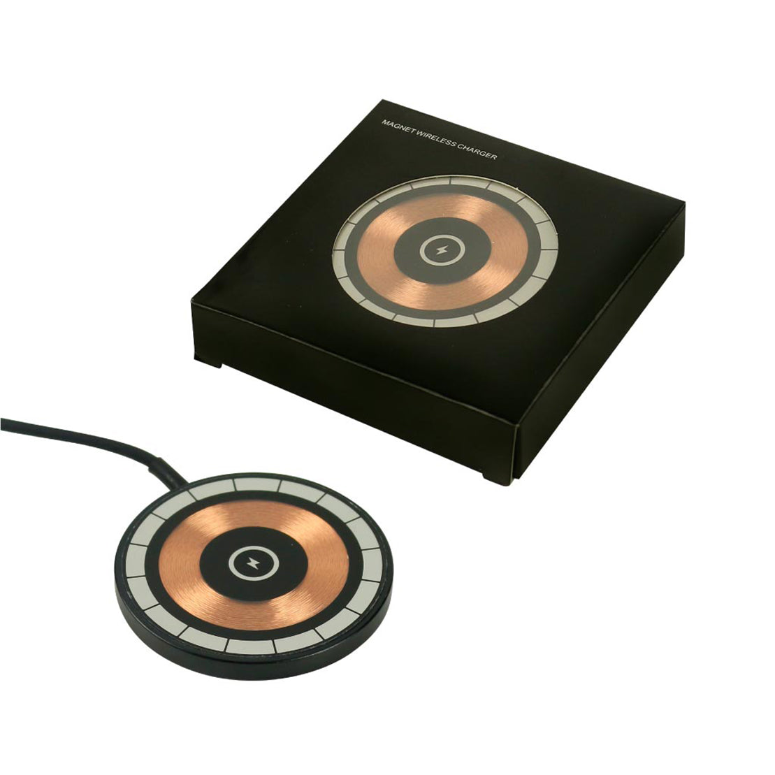 10000 mAh Powerbank with LED Screen and Built-in Cables