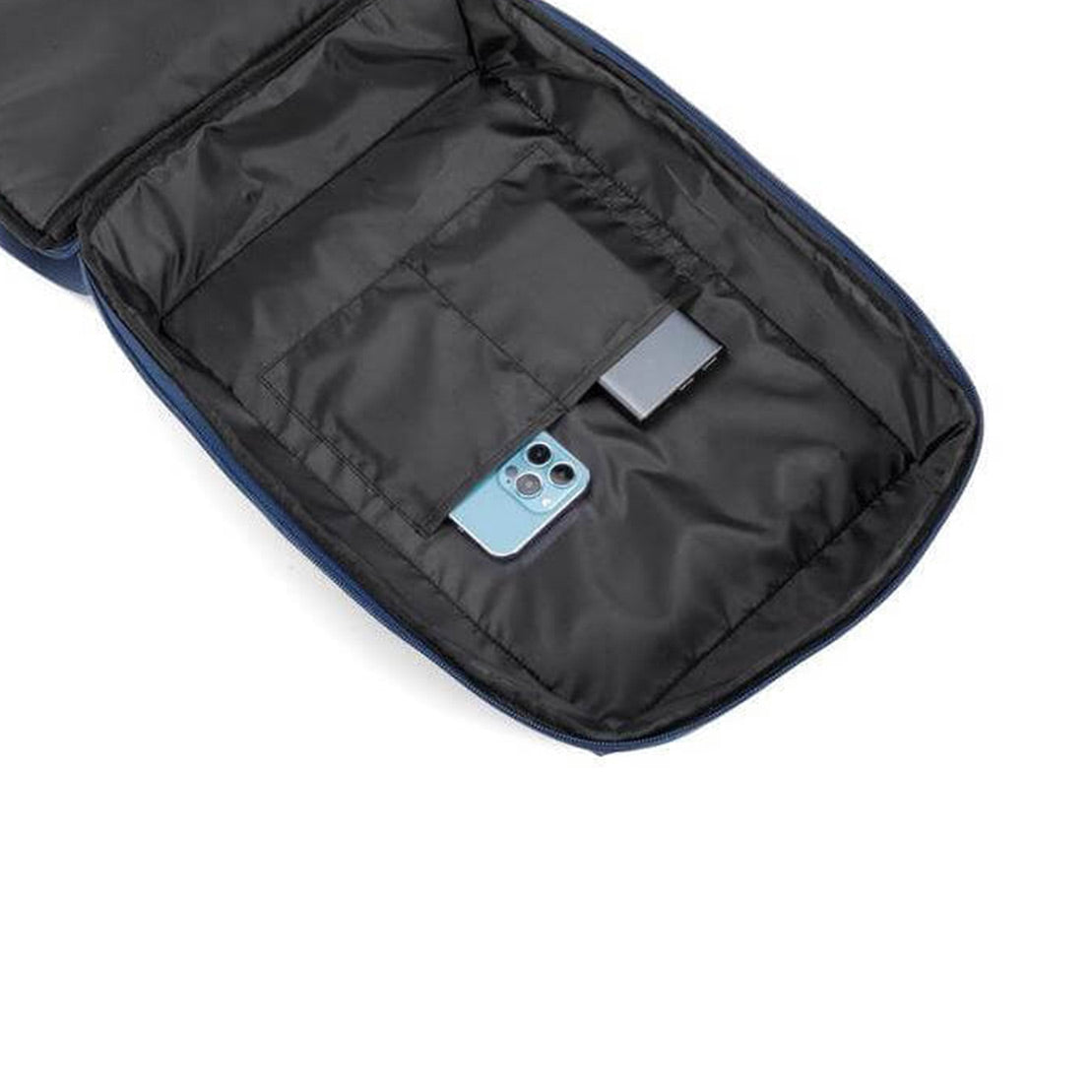 Slim RPET 15.6 Laptop Backpack -Blue