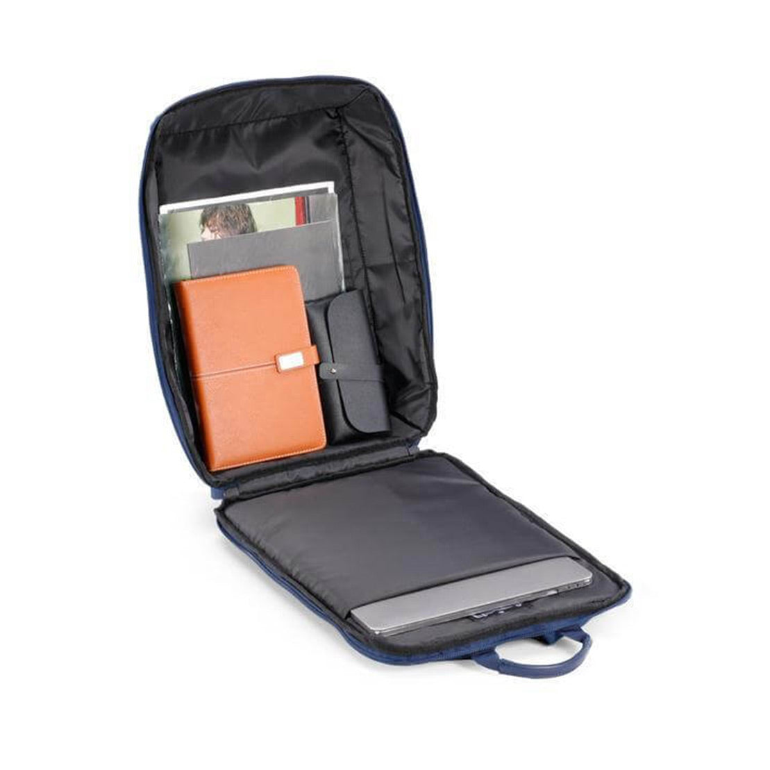 Slim RPET 15.6 Laptop Backpack -Blue