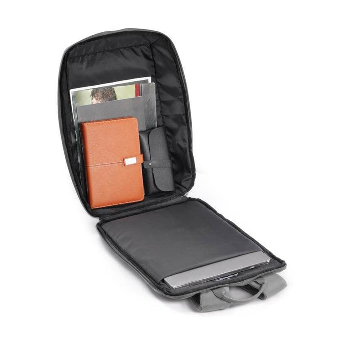 Slim RPET 15.6 Laptop Backpack -Grey