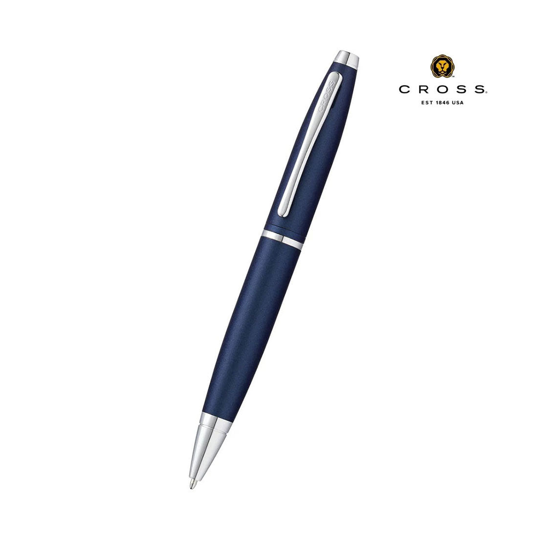 Cross Calais™ Matte Metallic Blue with Polished Chrome Appointments Ballpoint PenOfficial Presidential Pen