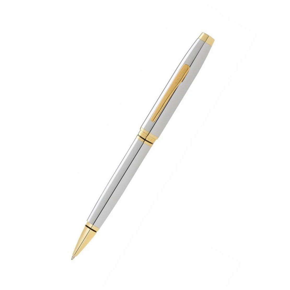 Cross Coventry Polished Chrome with Gold Tone Ballpoint Pen