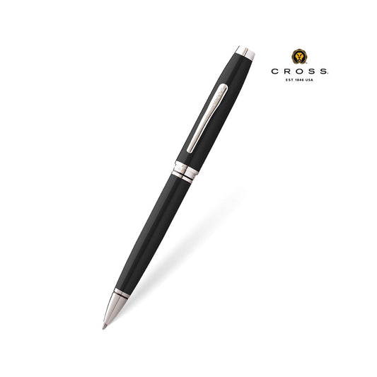 Cross Coventry Black Lacquer with Polished Chrome Appointments Ballpoint Pen