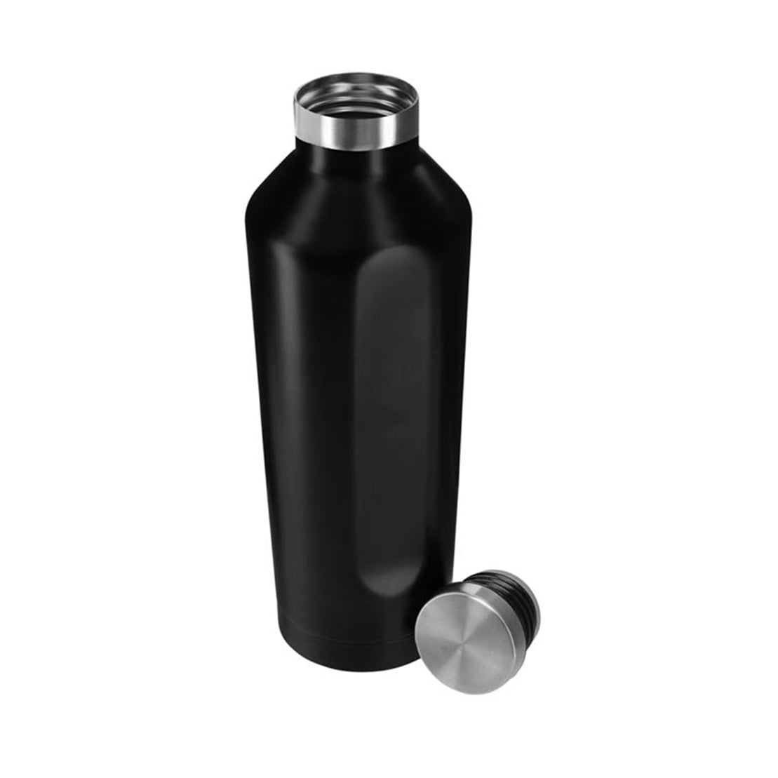 Double Wall Stainless Steel Water Bottle - Black