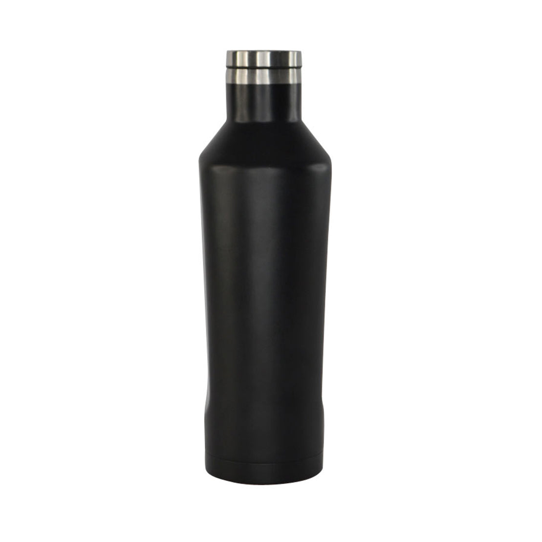 Double Wall Stainless Steel Water Bottle - Black