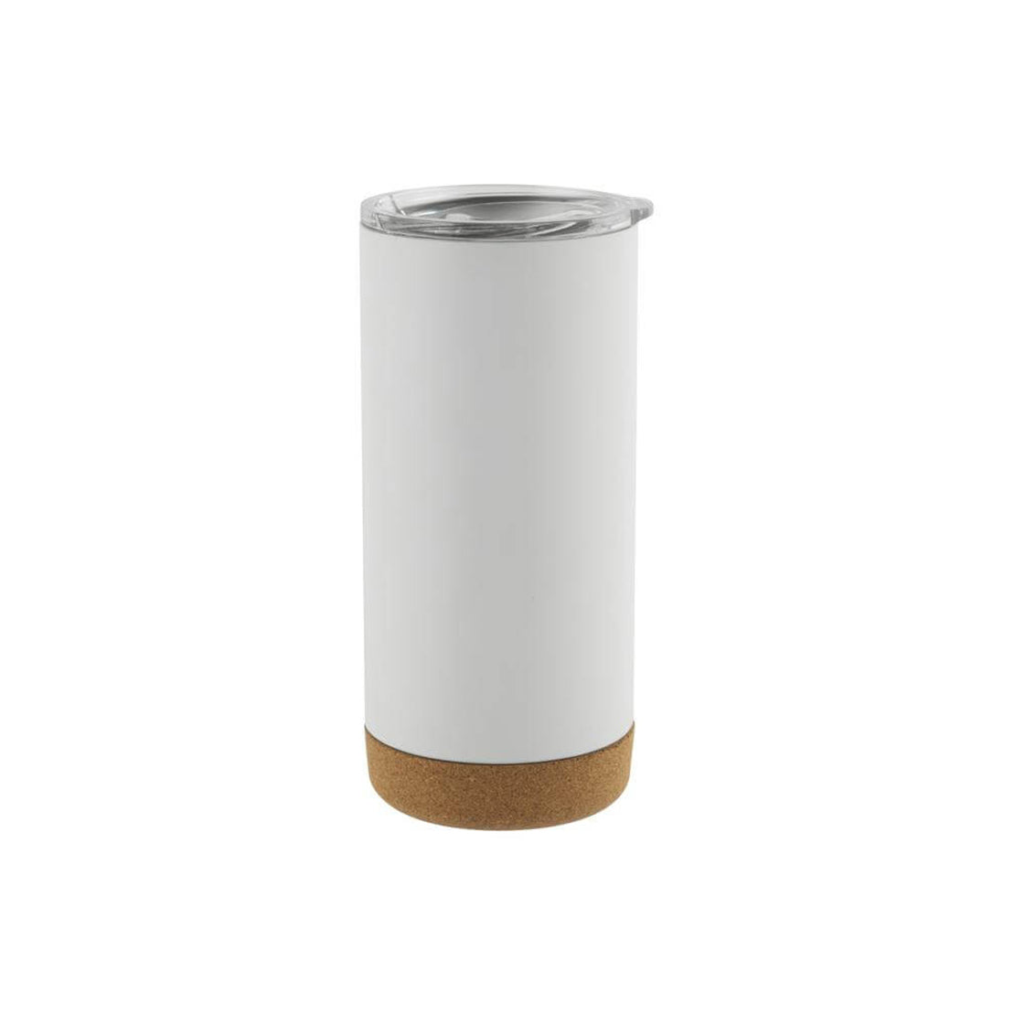 Giftology Insulated Mug  Tumbler With Cork-Base White