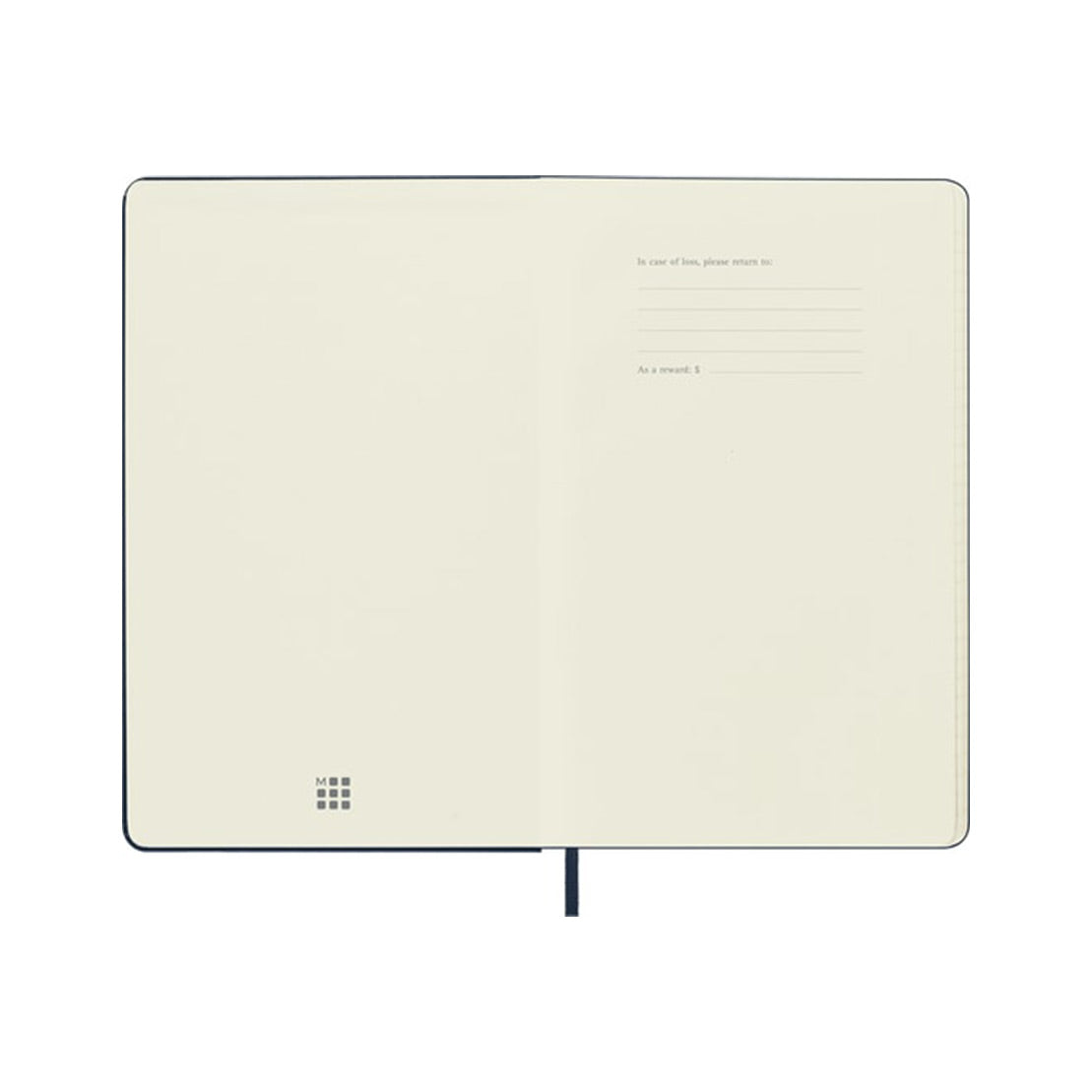 Moleskine Classic Large Ruled Hard Cover Notebook Navy Blue