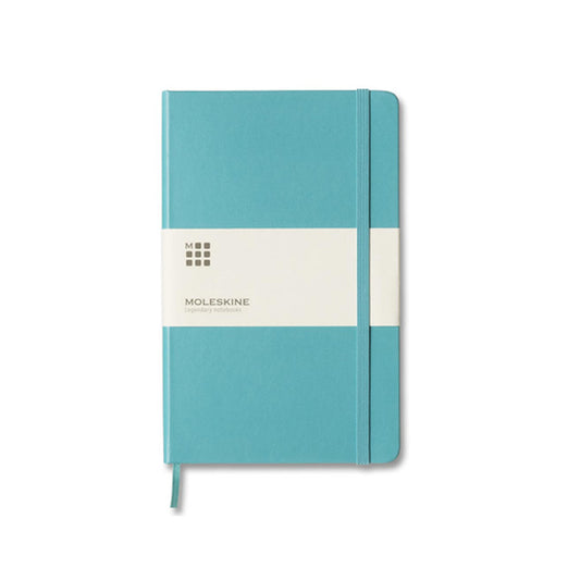 Moleskine Classic Large Ruled Hard Cover Notebook Reef Blue