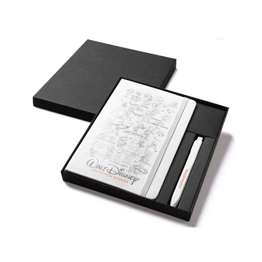 Moleskine Classic Large Notebook Go& Pen Set White