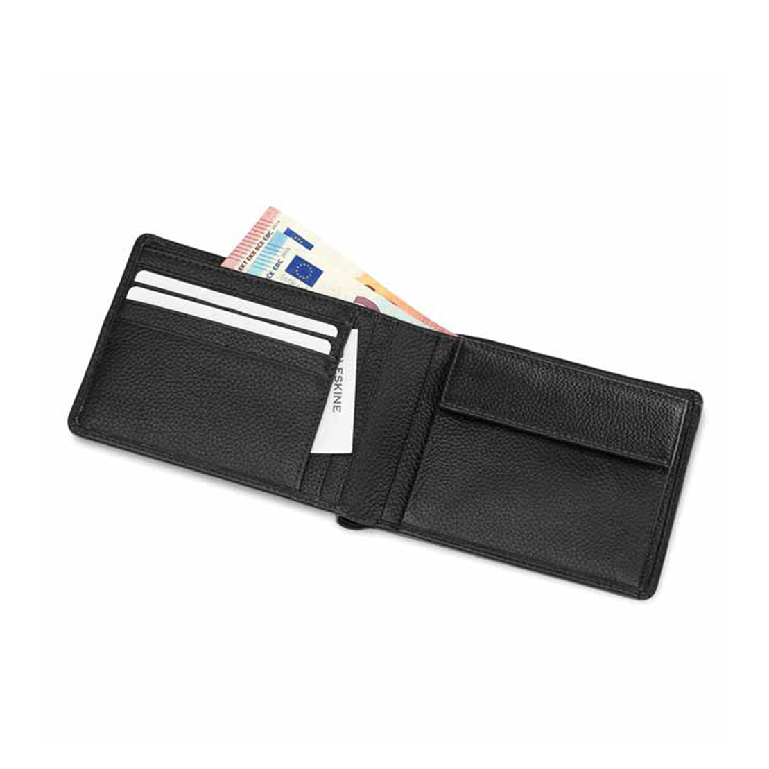 Moleskine Classic Match Genuine Leather Wallet Black