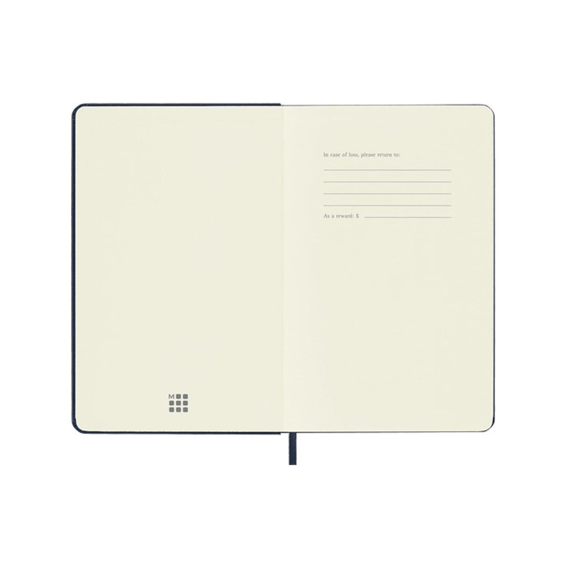 Moleskine Classic Medium Ruled Hard Cover Notebook Prussian Blue