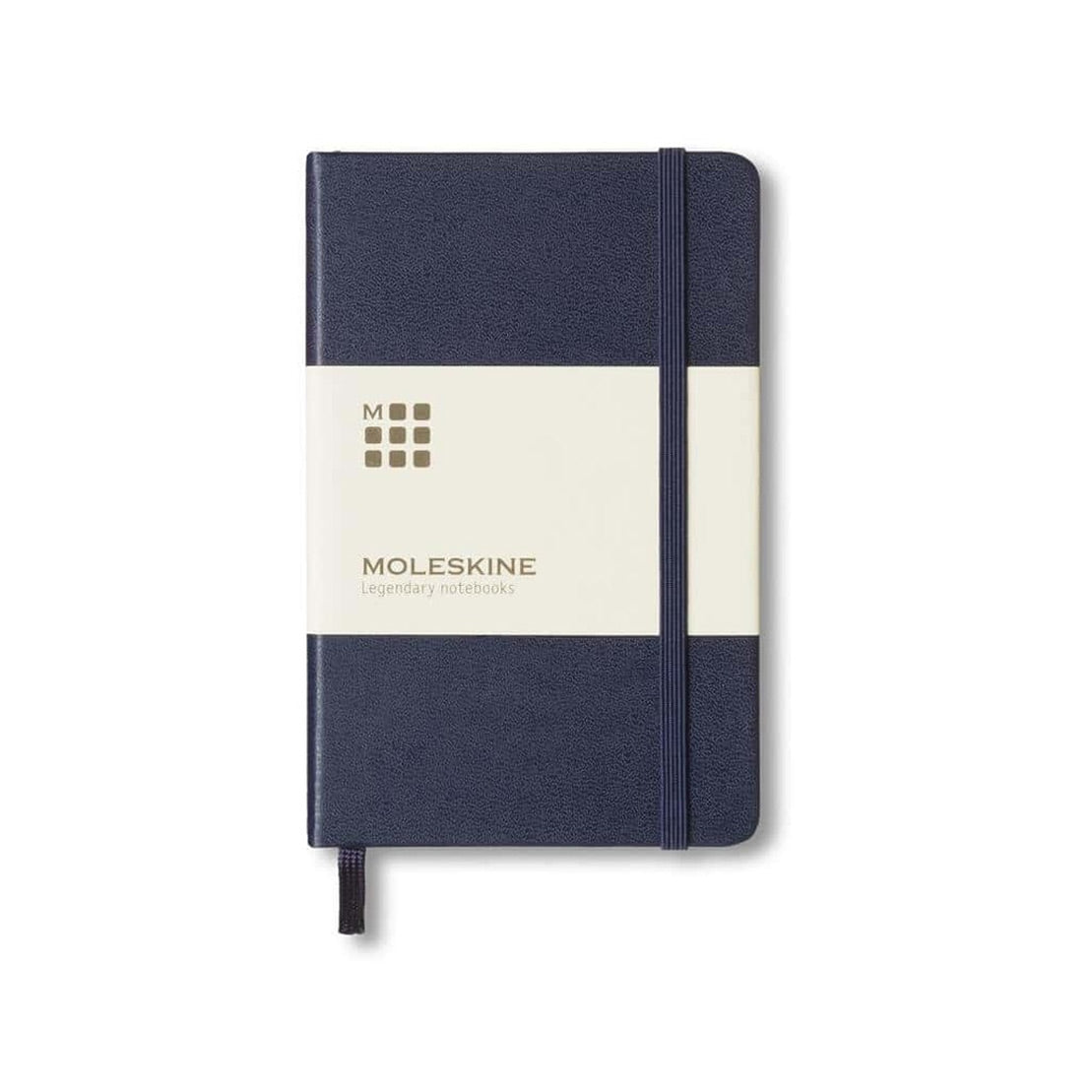 Moleskine Pocket Notebook Hard Cover Ruled Navy Blue