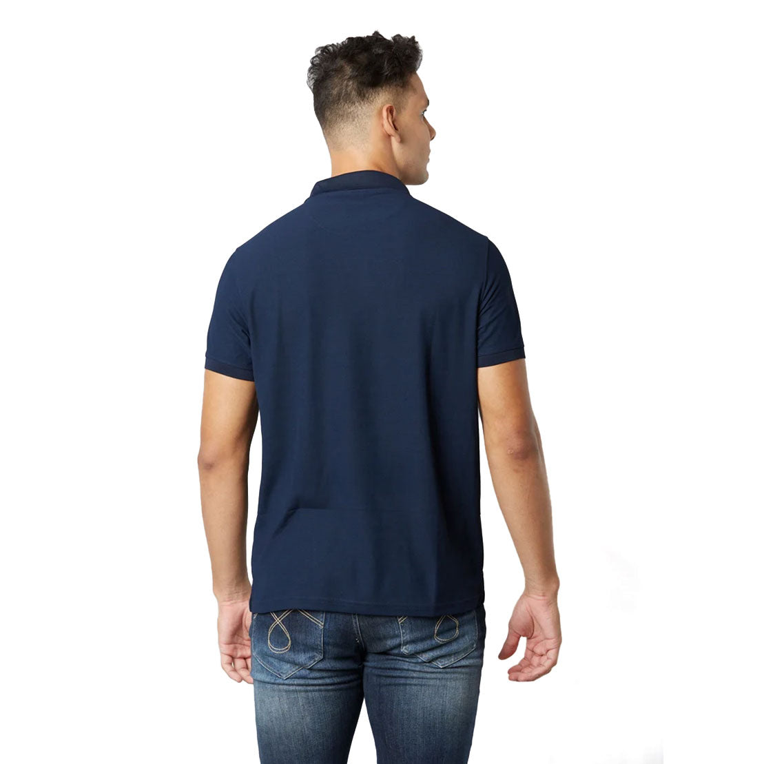 Euroblair Polo T shirt-Navy Blue