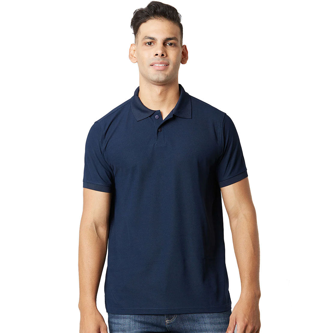 Euroblair Polo T shirt-Navy Blue