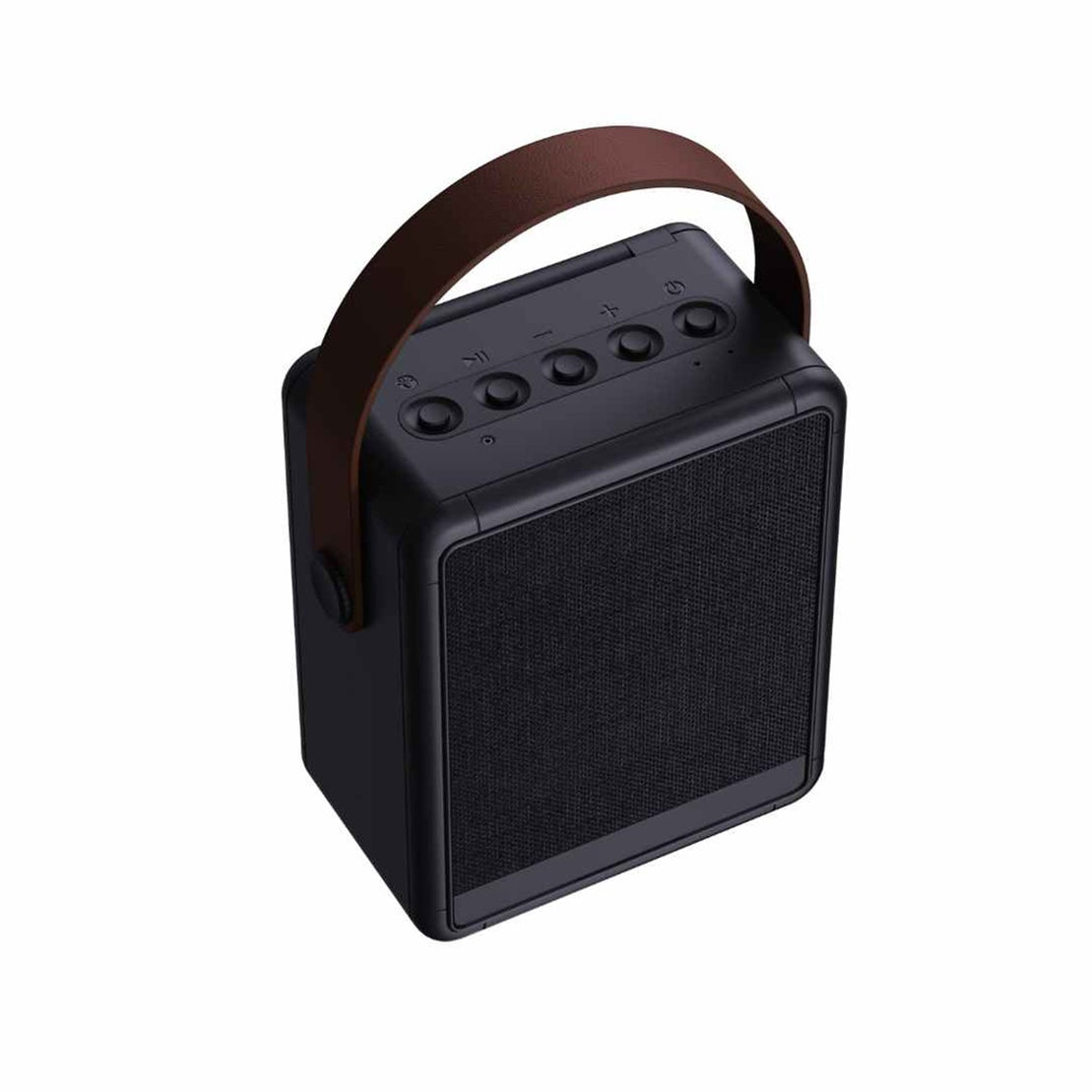 Recycled Solar Speaker Lamp Black