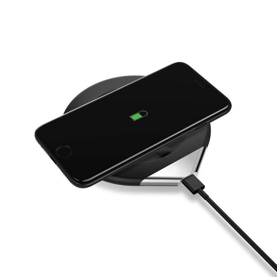 Smart Mug Warmer With Wireless Charger -Black