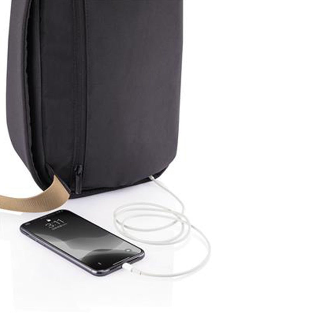 XDESIGN Bobby Sling Bag In rPET Material  Black